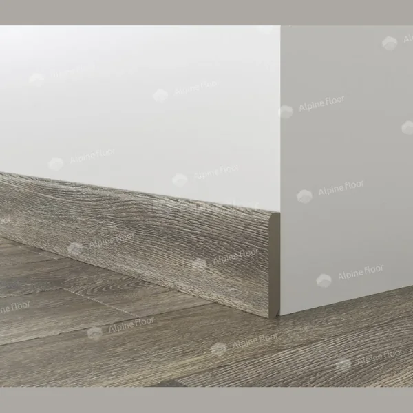 Напольный плинтус Parquet Light Венге Грей SK 13-8 (2200х80х12.5мм)