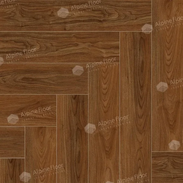 Каменный ламинат SPC Alpine Floor NUT Орех Нойер ECO 22-5 MC (1,95)