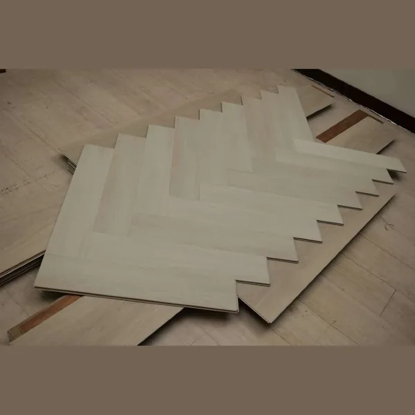 Каменный SPC ламинат EVOFLOOR Parquet Whiteford (Паркет Уайтфорд) 640*128*4.5