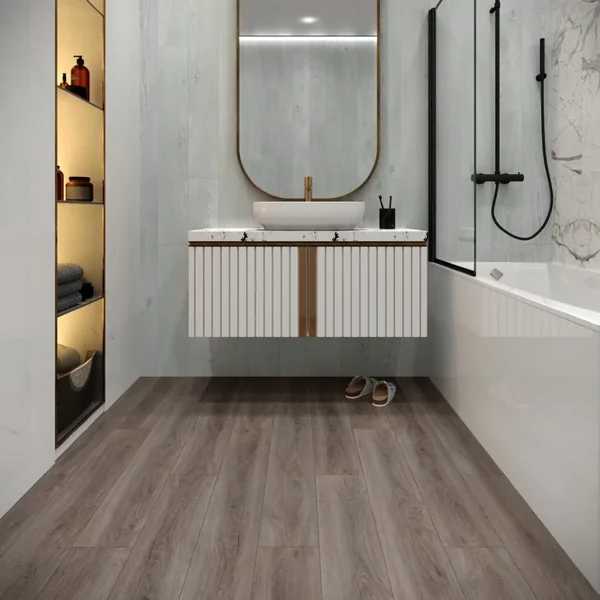 Клеевая плитка ПВХ ART EAST Tile Premium 116-2 ATP Ясень Аскольд 1219.20x184.15x2.5 мм