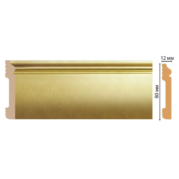 Плинтус напольный DECOMASTER D005-374ДМ (79*13*2400мм)