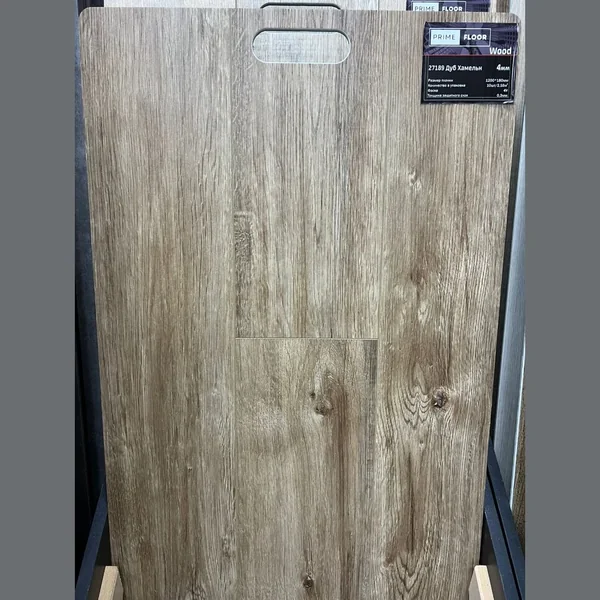 Каменный SPC ламинат PrimeFloor Wood Дуб Хамельн (1200х180х4 мм)