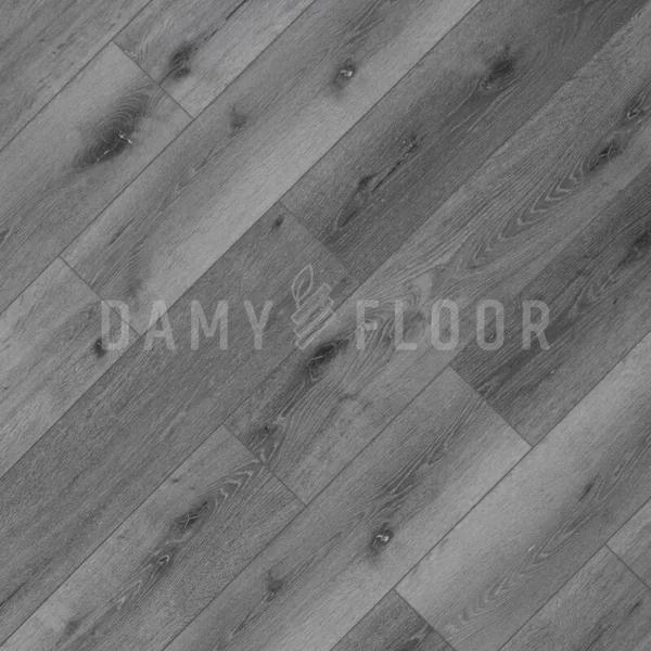 Кварцвиниловая клеевая плитка Damy Floor Family Дуб Сильвер T7020-23-LVT (1227х187х2,5мм)