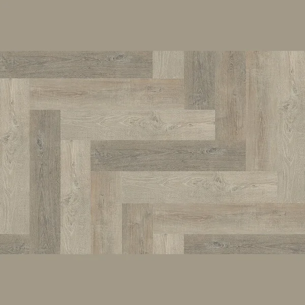 Каменный SPC ламинат FloorFactor Herringbone GRAPHITE OAK (HB.05) (675х135х5мм)