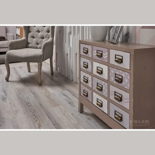 Виниловый ламинат CERAMO VINILAM WOOD 4,5 мм 494-9 Сосна Андер (2,75)