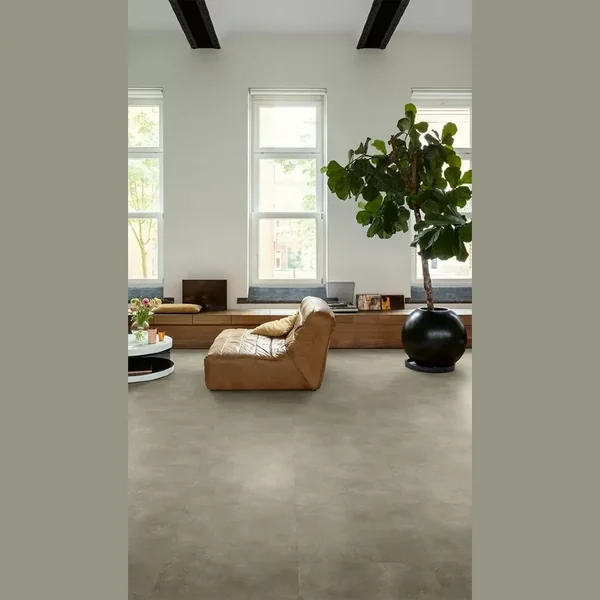 Плитка ПВХ Quick Step Vinyl Flex BLUSH Цемент теплый серый SGTC20309 (609,6x609,6x2,5 мм)