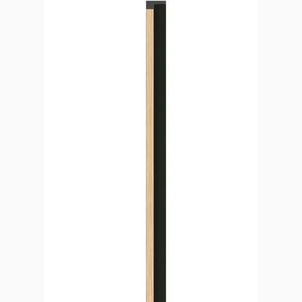 Планка левая VOX LINERIO S-LINE NATURAL BLACK ( Дерево на черном фоне ) 2,6