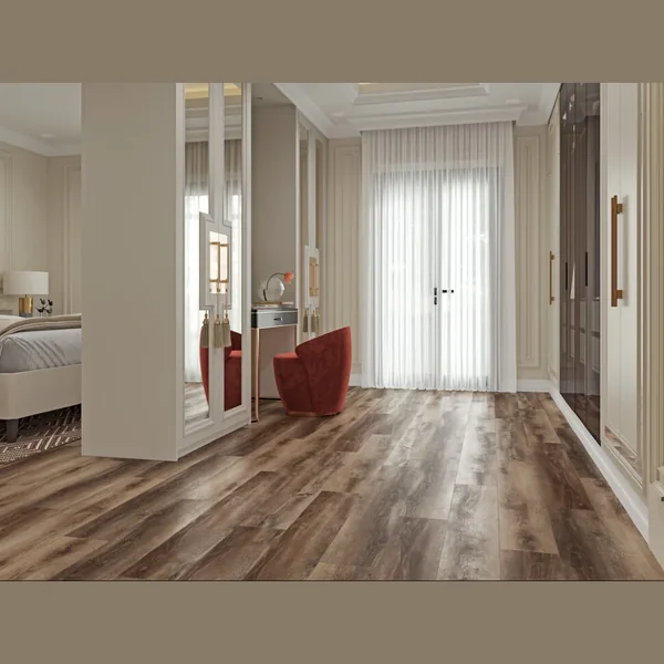 Каменный SPC ламинат CronaFloor WOOD 4мм 4V Дуб Охрид BD-40029-10