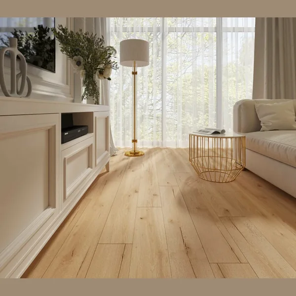 Каменный SPC ламинат AlixFloor Natural Line Дуб кремовый-рустикальный