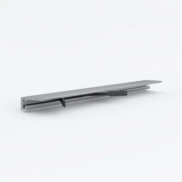 Микроплинтус Laconistiq MICRO 19 ARM Серебряный анодированный (2450х19х5,5мм)