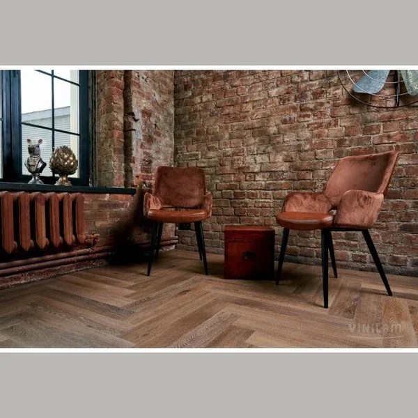 Виниловый ламинат VINILAM PARQUET HERRINGBONE 6,5 мм IS11199 Паркет Венецианский (2,07)