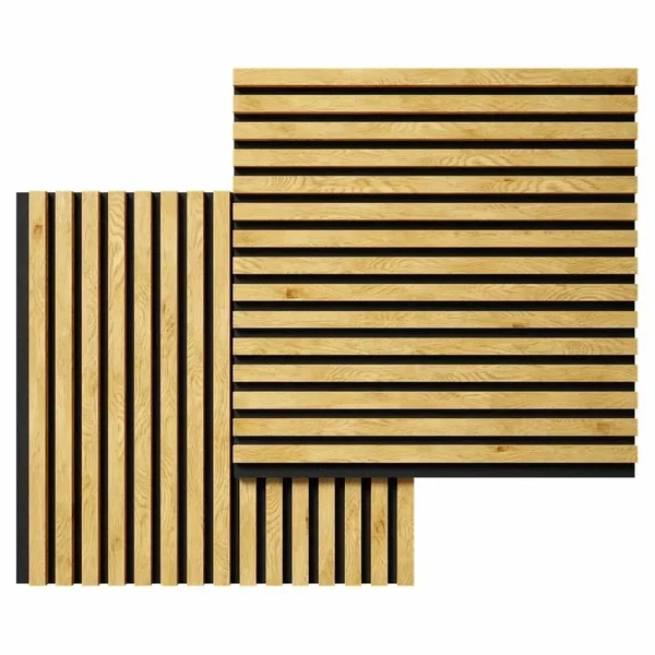 Акустические стеновые панели Cosca Decor, войлок, ДУБ МЕДНЫЙ (600х600 мм)