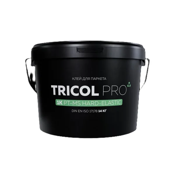 Клей для паркета TRICOL PRO 1K PT-MS HARD-ELASTIC ведро, 14 кг