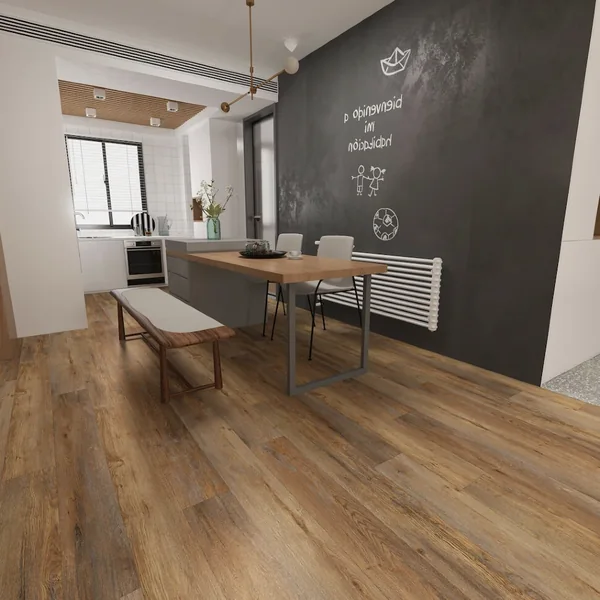 Каменный SPC ламинат Floorwood Genesis MV01 Дуб Аридас Aridas Oak 5 мм с подложкой