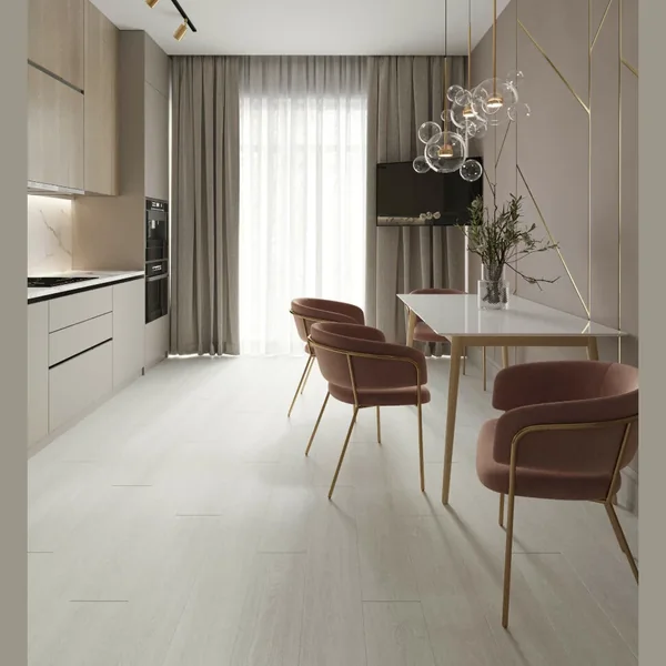 Каменный SPC ламинат AlixFloor City Line Дуб белый крафт