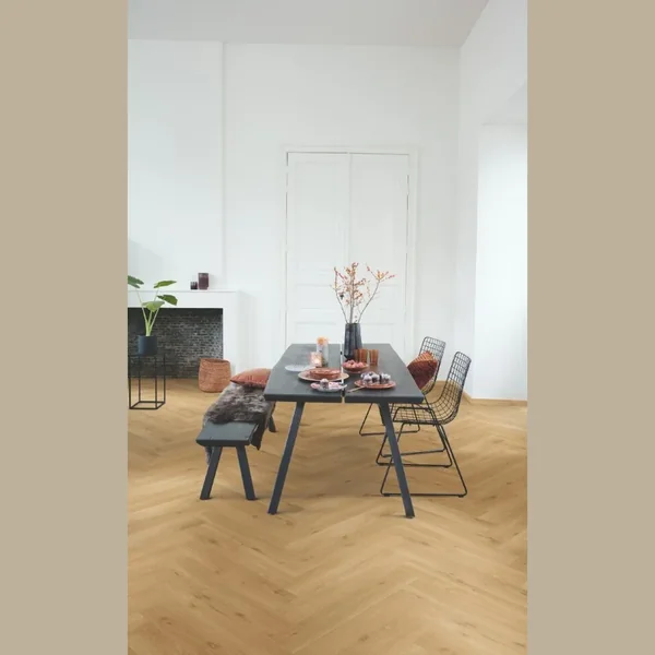 Плитка ПВХ Quick Step Vinyl Flex Pristine Морской бриз теплый медовый SGHBC20327 (740x129x2,5 мм)