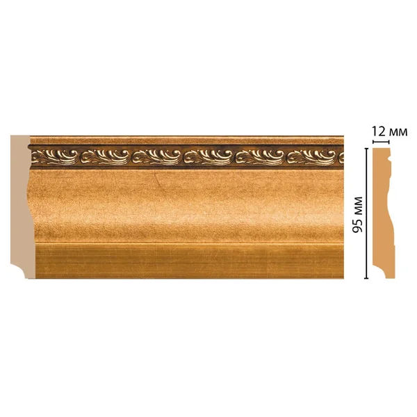 Плинтус напольный DECOMASTER 153-1223 ДМ (95*12*2400 мм)
