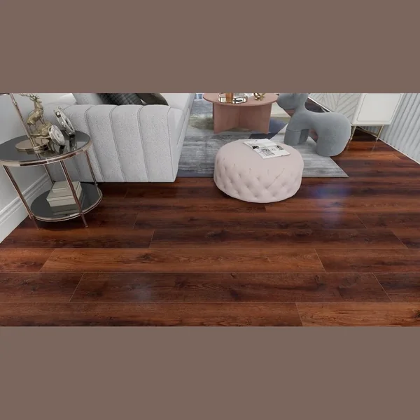 Каменный SPC ламинат Floorwood Genesis MA02 Дуб Юнит Unit Oak 5 мм с подложкой