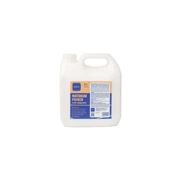 Грунт концентрат 1:6 KIITOS WATERGUM PRIMER 3л белый