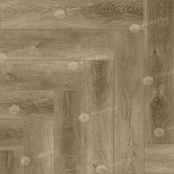 Кварцвиниловая клеевая плитка Alpine Floor Parquet LVT Дуб Целата ECO 16-35
