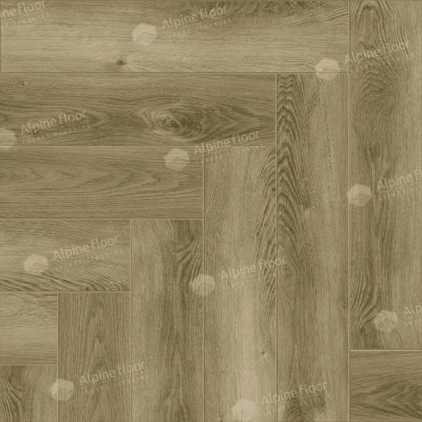 Кварцвиниловая клеевая плитка Alpine Floor Parquet LVT Дуб Кастор ECO 16-34