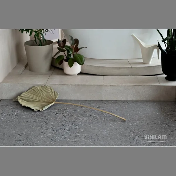 Виниловый ламинат CERAMO VINILAM XXL STONE GLUE 2.5 мм 71613 Терраццо (4.513) клеевой