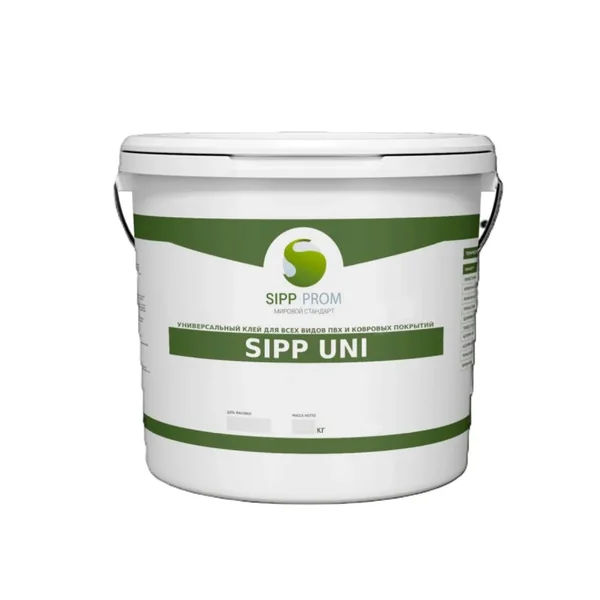 Клей для гибких напольных покрытий SIPP UNI 14 кг