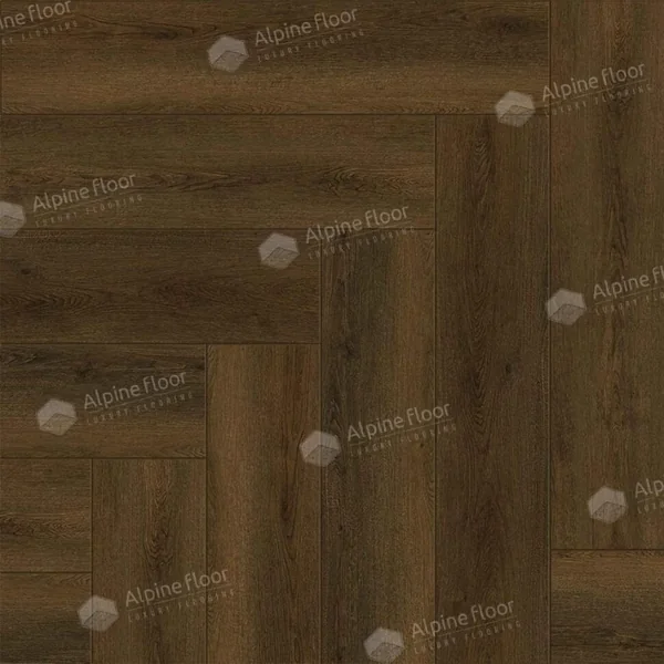 Кварцвиниловая клеевая плитка Alpine Floor Parquet LVT Дуб Далим ECO 16-33