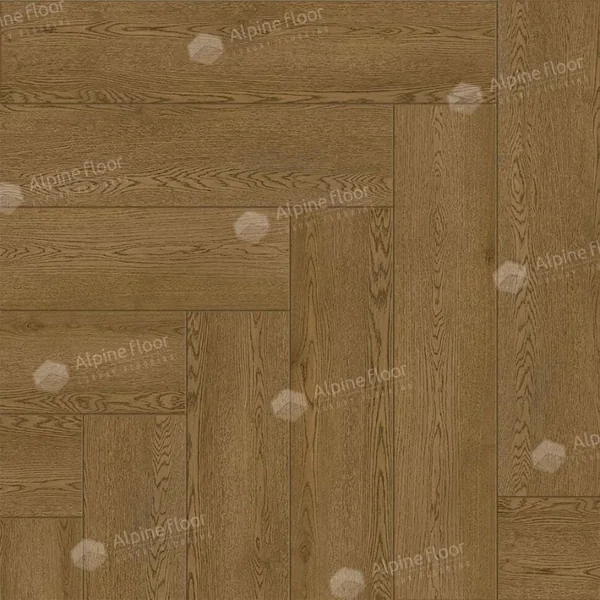 Кварцвиниловая клеевая плитка Alpine Floor Parquet LVT Дуб Селена ECO 16-32