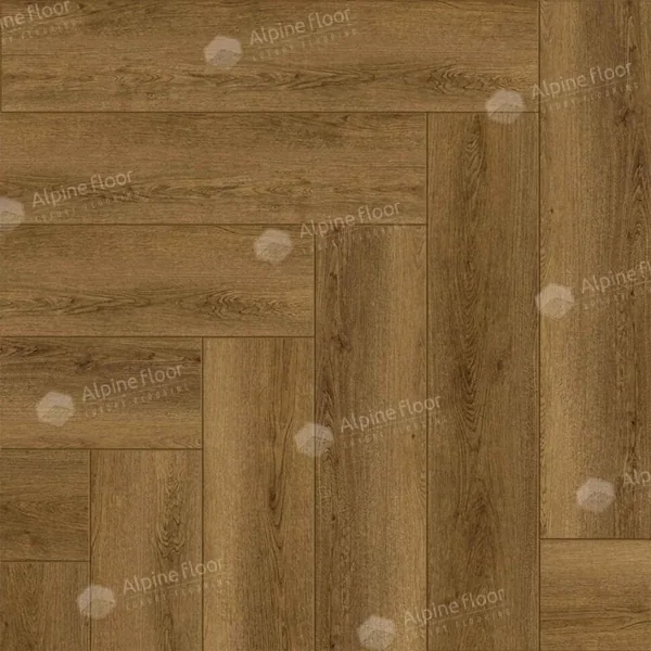 Кварцвиниловая клеевая плитка Alpine Floor Parquet LVT Дуб Капелла ECO 16-31