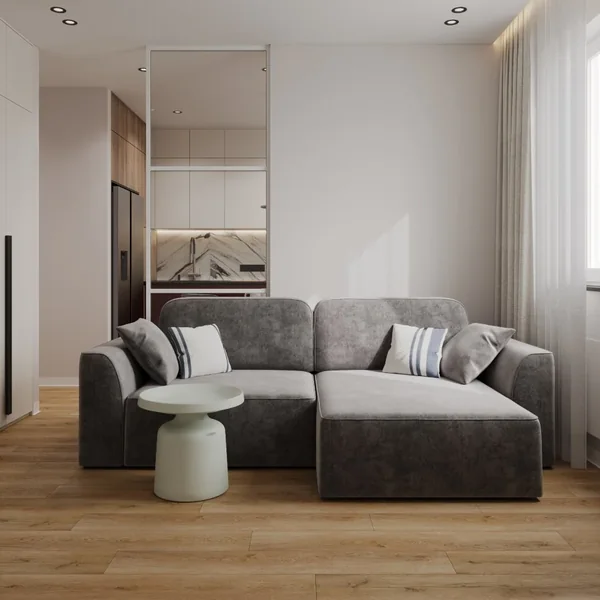 Каменный SPC ламинат Floorwood Visio 6271 Дуб Теслер (1220х180х4 мм)