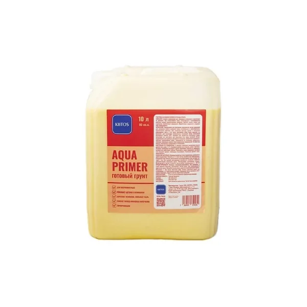 Грунт KIITOS Aqua Primer 10л жёлтый