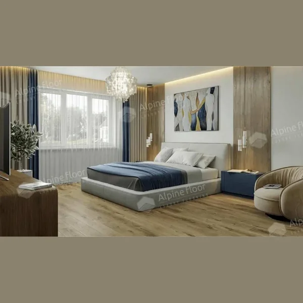Кварцвиниловая плитка Alpine Floor Liberty Loose Lay ECO 23-3 Дуб Натуральный Отбеленный (1227х187х5мм)