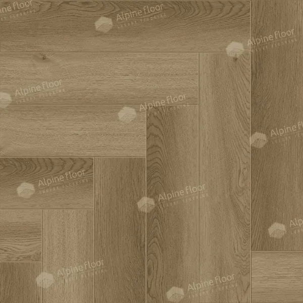 Кварцвиниловая клеевая плитка Alpine Floor Parquet LVT Дуб Поллукс ECO 16-28