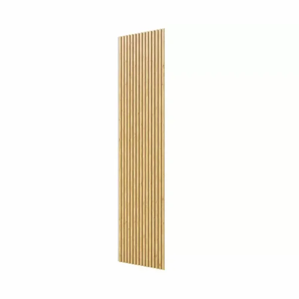 Акустические стеновые панели Cosca Decor, войлок серый, ДУБ МЕДНЫЙ (2750х600 мм)