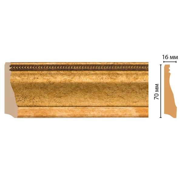 Плинтус напольный DECOMASTER 193-58 (70*16*2400мм)